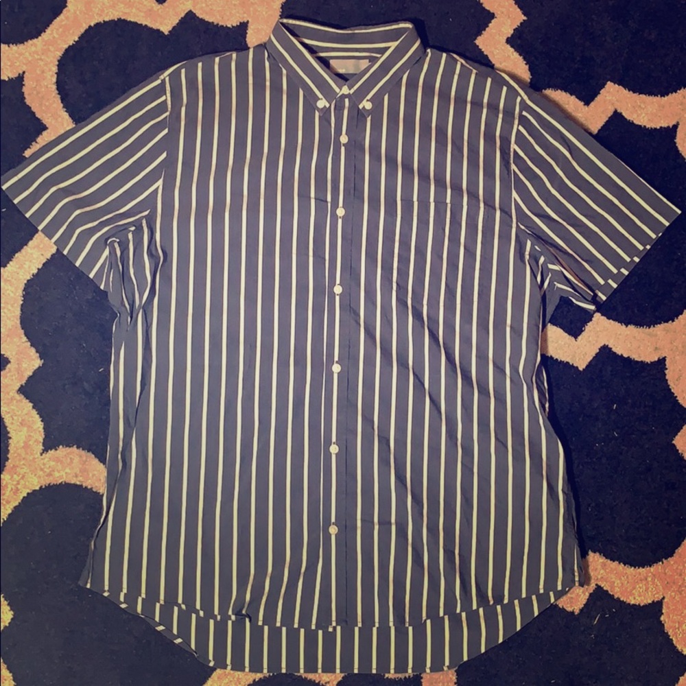 Vince striped short sleeve XXL